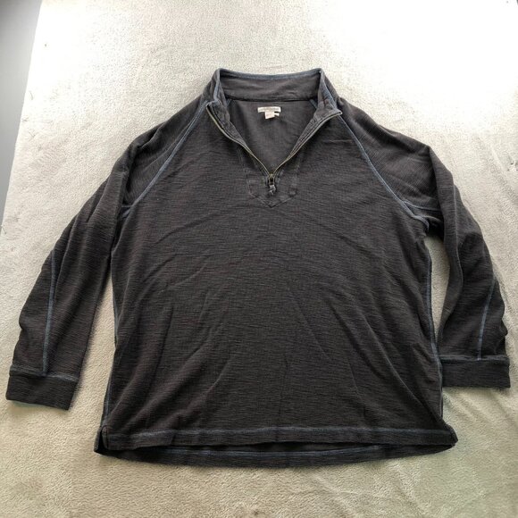 Carbon2Cobalt Mens Sweater Size XXL1/4 Zip Pullover Long Sleeve Pullover Knit - Picture 7 of 10